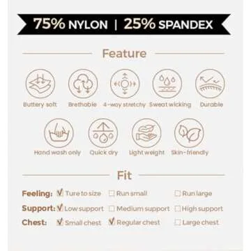 Stylish Aoxjox Women’s Sports Bra for All Workouts