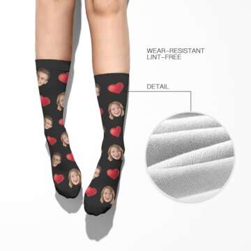 COLORSFORU Custom Socks: Personalized Gifts with Pictures
