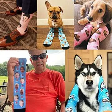 COLORSFORU Custom Socks: Personalized Gifts with Pictures