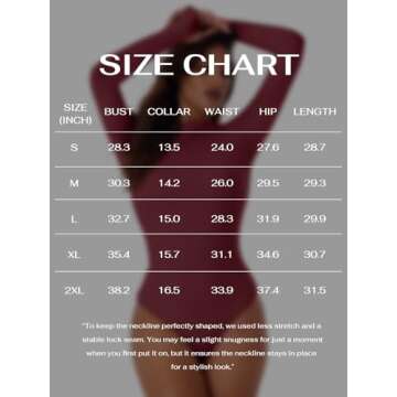 REORIA Women Trendy Dark Red Ruched Mock Turtle Neck Thumb Hole Long Sleeve Bodysuit Plus Size Lightweight Layering Sexy Slimming Holiday Christmas Body Suit Cute Tops Dark Red XX-Large