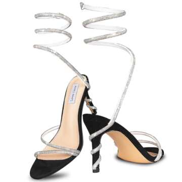 Lovee Cosee Rhinestone High Heels for Women Elegant Style