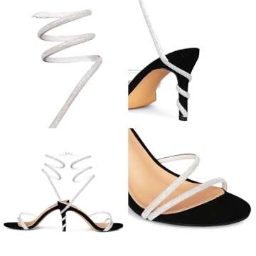 Lovee Cosee Rhinestone High Heels for Women Elegant Style