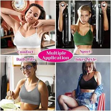 Selizo Padded Bralettes: Comfort & Style in One Pack