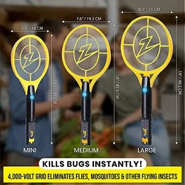 Zap It! Mini Bug Zapper - 4000 Volt Indoor & Outdoor