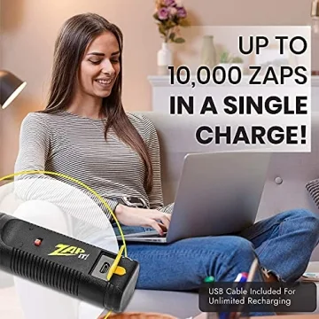 Zap It! Mini Bug Zapper - 4000 Volt Indoor & Outdoor