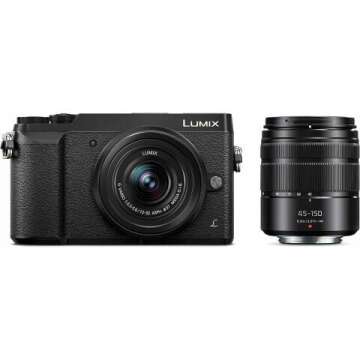 Panasonic GX85 4K Camera Bundle with Lenses