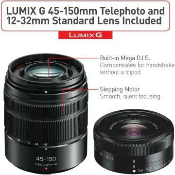Panasonic GX85 4K Camera Bundle with Lenses