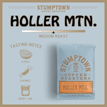 Stumptown Organic Whole Bean Coffee Holler Mountain 12oz