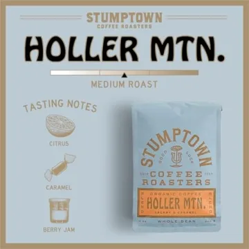 Stumptown Organic Whole Bean Coffee Holler Mountain 12oz