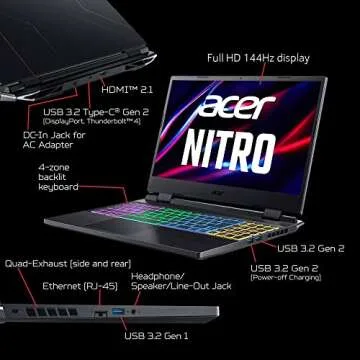 Acer Nitro 5 Gaming Laptop | Intel i5-12500H | RTX 3060