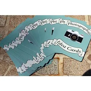 Insprinity Photography Idea Cards Original Deck - Unique Themes & Challenges for Photographers & Camera Lovers, Beginners & Pros, Men & Women - Cool Photography Accessory