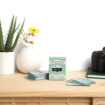 Insprinity Photography Idea Cards Original Deck - Unique Themes & Challenges for Photographers & Camera Lovers, Beginners & Pros, Men & Women - Cool Photography Accessory