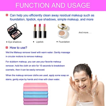 Reusable Makeup Remover Towels for Eco-Friendly Cleansing