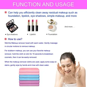 Reusable Makeup Remover Towels for Eco-Friendly Cleansing