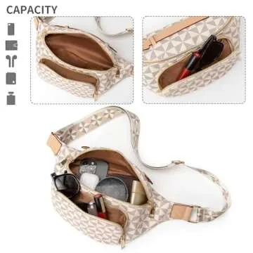 LBiayion Vegan Leather Crossbody Sling Bags for Women