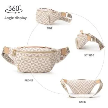 LBiayion Vegan Leather Crossbody Sling Bags for Women