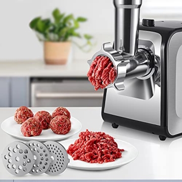 Altra Life Meat Grinder Electric - Stainless Steel, Easy Use