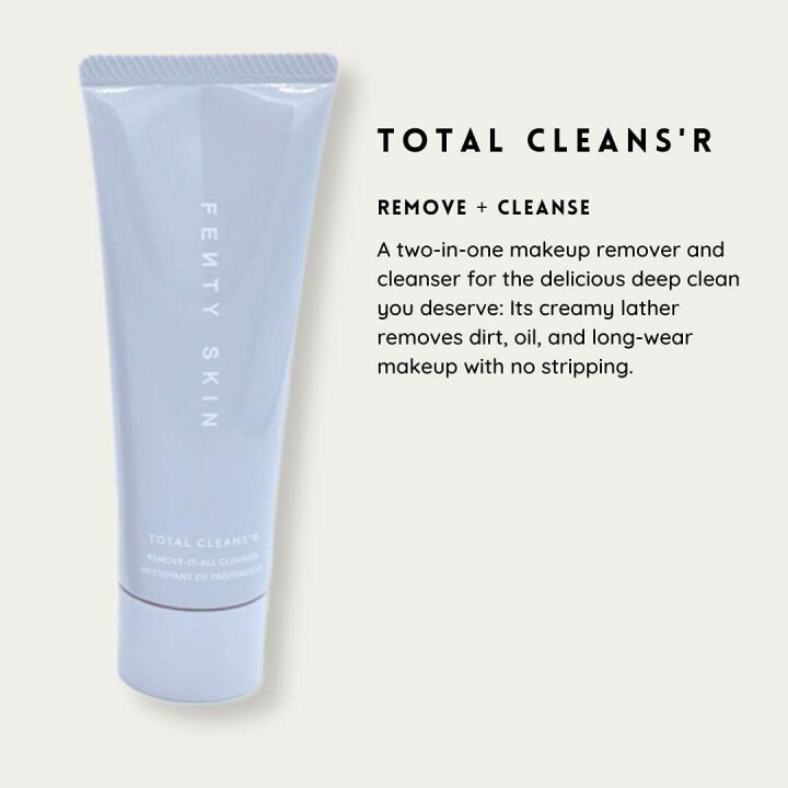 Fenty Skin Start'r Set: Total Cleans'r, Fat Water Toner Serum, Hydra Vizor Sunscreen