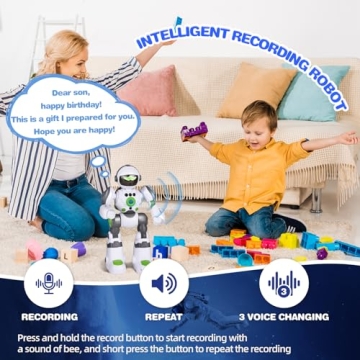 Zreswap Robot Toy: Remote Control Fun for Kids 5-8