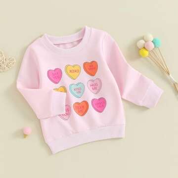 Dcohmch Toddler Girl Valentine Outfit Perfect for All Occasions