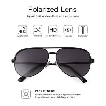 Fashionable SORVINO Oversized Aviator Sunglasses for Everyone