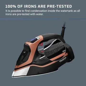 Rowenta Steam Force Pro Iron for Perfectly Pressed Clothes