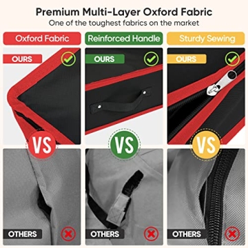 BALEINE 40" Wrapping Paper Storage Organizer Durable Gift Wrap Bag