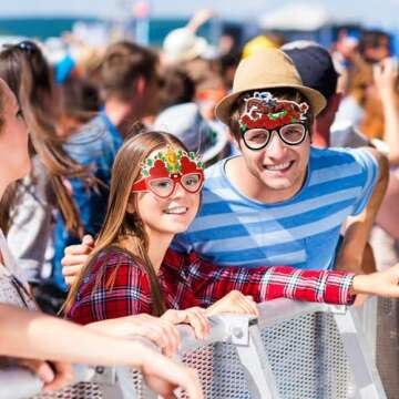 Derby Horse Party Eyeglasses - 48 Pcs 12 Styles