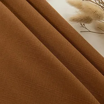 Maxmill Stain Resistant Amber Bronze Tablecloth 52x52