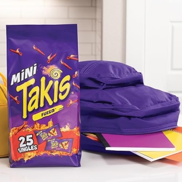 Takis Fuego Mini Multipack - Spicy Rolled Tortilla Chips