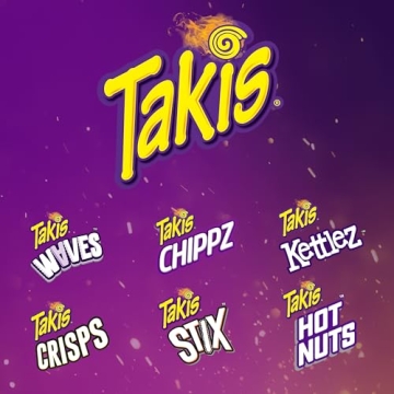Takis Fuego Mini Multipack - Spicy Rolled Tortilla Chips