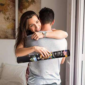 Bright Standards Scratch Off Map of United States + All 63 US National Parks Scratch Off Poster, 85 USA Landmarks, Travel Map Kit, 50 State Photo Wall Adventure Maps, Journal Gifts for Travelers