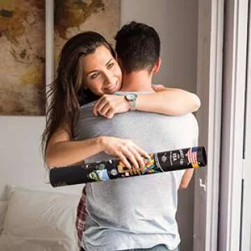 Bright Standards Scratch Off Map of United States + All 63 US National Parks Scratch Off Poster, 85 USA Landmarks, Travel Map Kit, 50 State Photo Wall Adventure Maps, Journal Gifts for Travelers