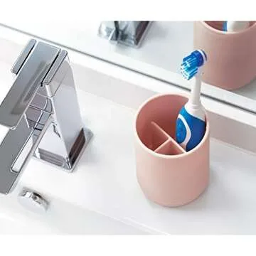 iDesign Toothbrush Holder - Stylish & Eco-Friendly Design
