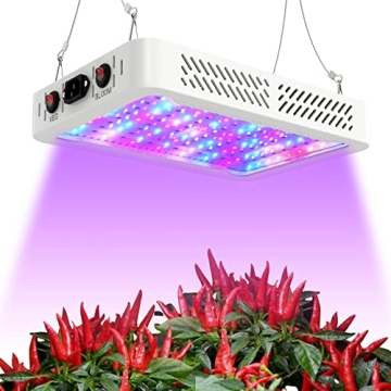TATU 1000w LED Grow Light - Full Spectrum Plant Growing Lamp for Hydroponics