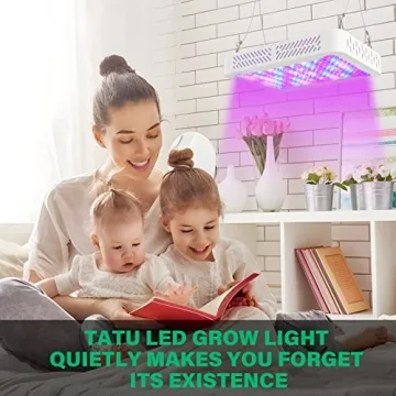 Tatu 1000W Full Spectrum LED Grow Light for Indoor Plants