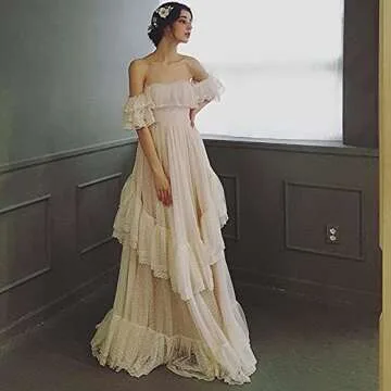 Chic Meowmming Women's Off Shoulder Party Dress - Versatile Style