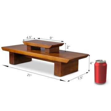 Handmade Vesoda Meditation Altar Table - Solid Mango Wood for Relaxation