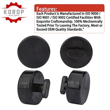 Corvette C5 C6 C7 Rubber Jack Pads - 4 Pack Durable Lift Accessory