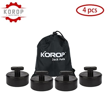 Corvette C5 C6 C7 Rubber Jack Pads - 4 Pack Durable Lift Accessory