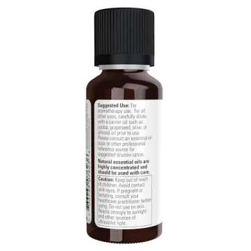 NOW Essential Oils, Tangerine Oil, Cheerful Aromatherapy Scent, Cold Pressed, 100% Pure, Vegan, Child Resistant Cap, 1-Ounce