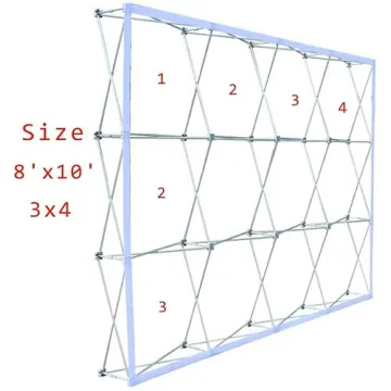 C B Signs Portable Display Stand for Trade Shows