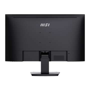 MSI Pro MP273A, 27" Monitor, 1920 x 1080 (FHD), IPS, 100Hz, TUV Certified Eyesight Protection, 4ms, Displayport, HDMI, Tilt, Black