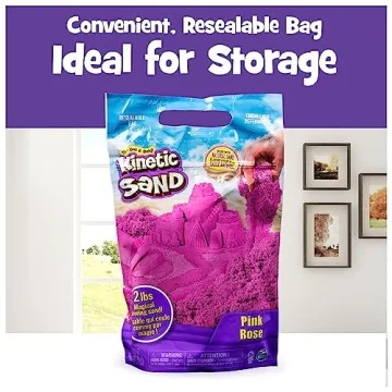 Kinetic Sand 2lbs Pink Play Sand for Kids Creative Fun