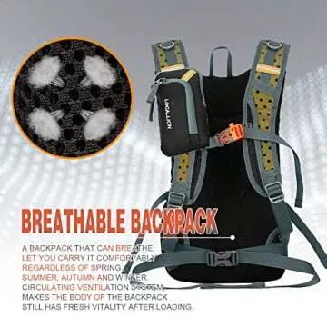 Versatile LOCAL LION Hydration Backpack for Outdoor Adventurers