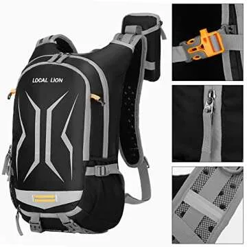 Versatile LOCAL LION Hydration Backpack for Outdoor Adventurers
