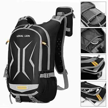 Versatile LOCAL LION Hydration Backpack for Outdoor Adventurers