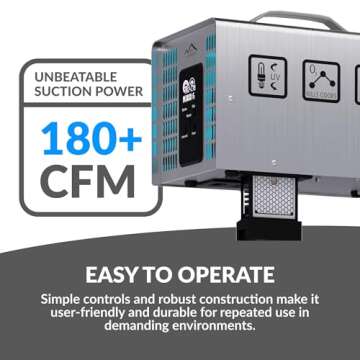 New Comfort SS12000 Commercial Ozone Generator and Air Purifier, 9000 to 20000 mg/hr, Powerful Ozone...