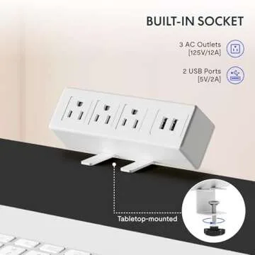 FLEXISPOT EN2 Electric 48in Height Adjustable Desk