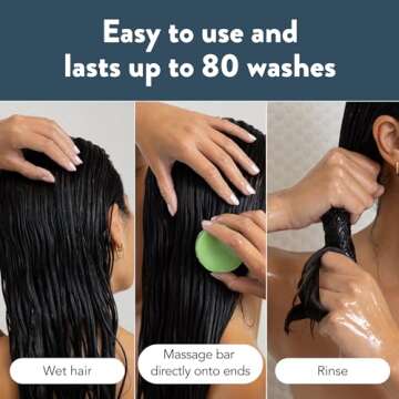 Ethique Wonderbar- Lightweight Solid Conditioner Bar for Oily to Balanced Hair - Vegan, Eco-Friendly, Plastic-Free, Cruelty-Free, 2.12 oz (Pack of 1)